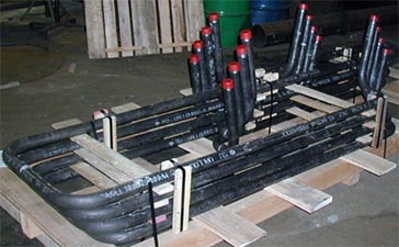 Metal construction tubes